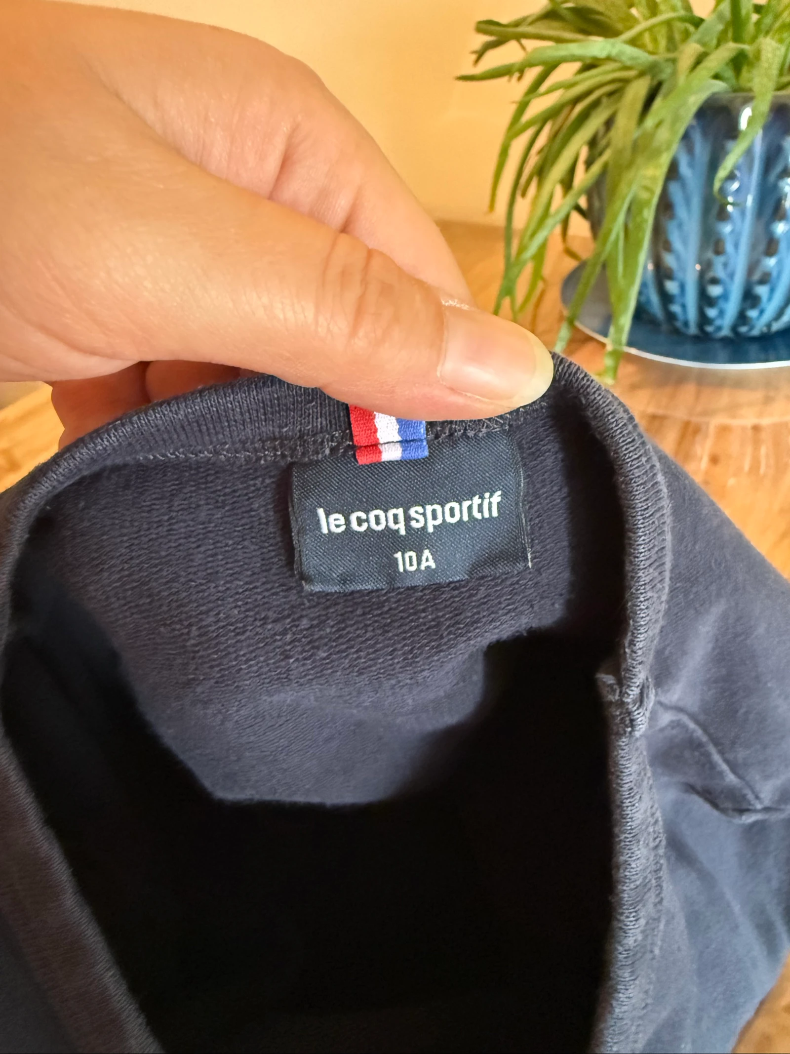 Sudadera Le Coq Sportif para niños de 10 años azul marino – Muy buen estado – Estilo Sportswear – photo 4